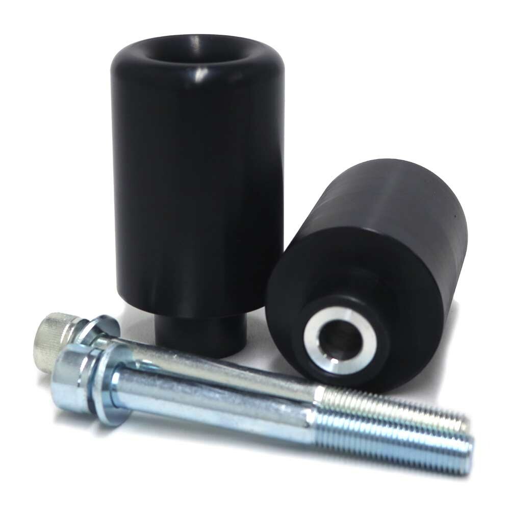 SUZUKI GSX1300R HAYABUSA 1999-2007 FRAME SLIDERS CUT VERSION BLACK - Bild 1 von 1